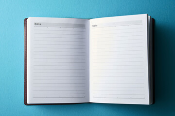 blank diary for yearly planning