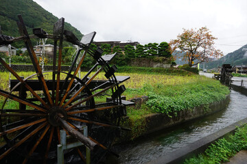 兵庫県神河町新野の水車の里