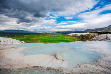 Pamukkale Hot Springs in Denizli Province
