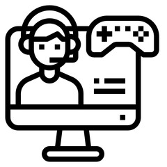 Player outline icon