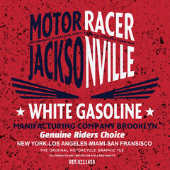 Motor Racer topography print for t-shirt design