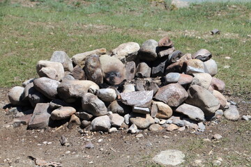 Fire Pit Waiting, Nordegg, Alberta