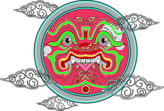 Tossakan Face symbolic