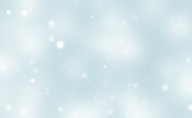 Abstract Blue Bokeh Partice background 