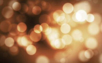 Fototapeta premium Abstract Gold Bokeh Partice background 