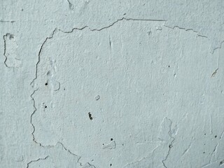 The white surface of the wall of the house peels off after using it for a long time, giving a new, old feeling