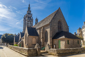 The church of Roscoff, Finistere, Brittany, France