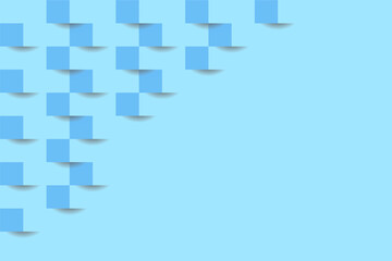 Obraz premium abstract blue background with squares
