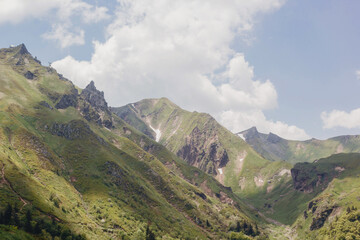 landscape in the mountains