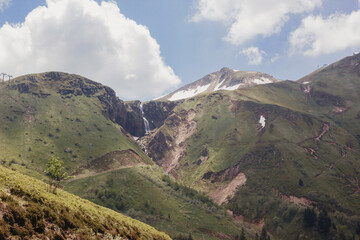 Fototapeta premium landscape with mountains