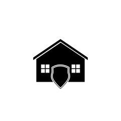 Home Security Logo Icon isolated on white background