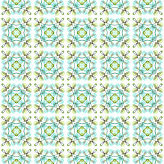 Geo print. Seamless pattern. Geometric Watercolor