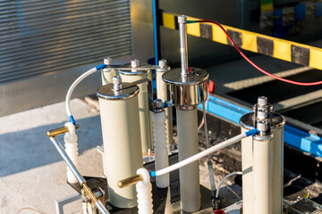 Execution of electrical measuring works on the power transformer