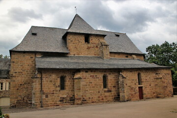Fototapeta premium Eglise de Lanteuil (Corrèze)
