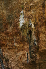 Paleolithic rock on the mountain, Zachlorou, Achaia, Greece