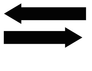 arrow left and right directional arrows