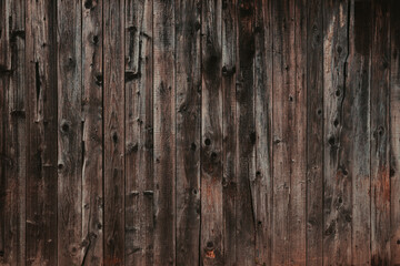 Rustic worn wooden wall surface for background