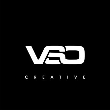 VSO Letter Initial Logo Design Template Vector Illustration