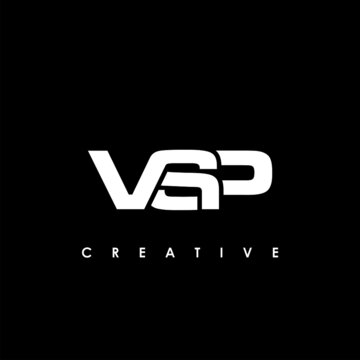 VSP Letter Initial Logo Design Template Vector Illustration