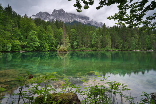 Wettersteingebirge with Zugspitze