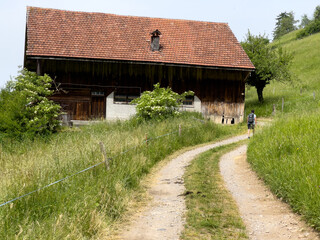 Camping und Wandern in der Schweiz