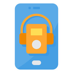 Music Player flat icon