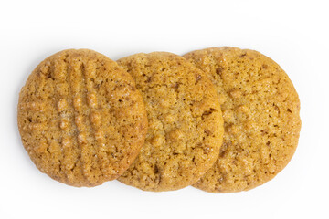 freshly baked peanut butter cookies