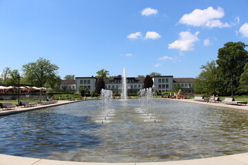 NIEWELS Fontäne auf dem Gelände der Gartenschau Bad Lippspringe