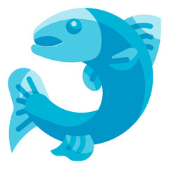 fish flat icon