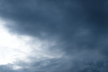 Storm Clouds, Light and Dark Cloudy Sky.