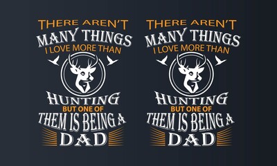 hunting tee shirt design hunt lover man and women vector 