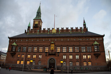 Municipio di Copenaghen - K&oslash;benhavns R&aring;dhus