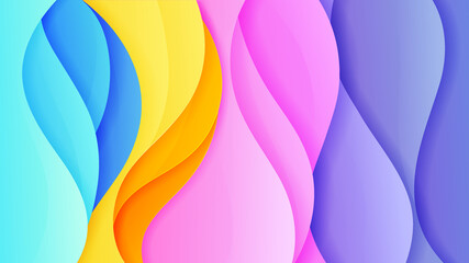 Premium abstract background with gradient soft color and dynamic shadow. Eps 10