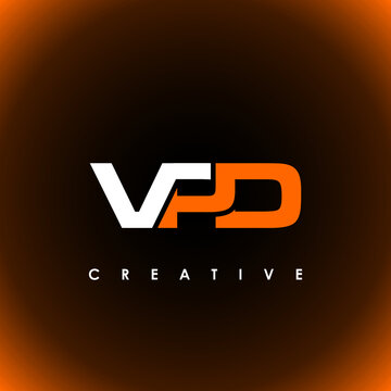 VPD Letter Initial Logo Design Template Vector Illustration