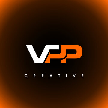 VPP Letter Initial Logo Design Template Vector Illustration