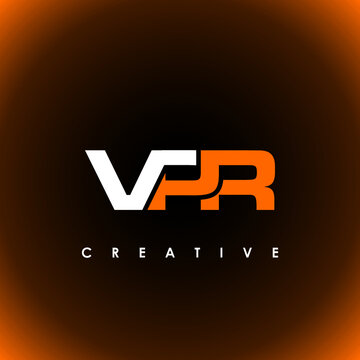 VPR Letter Initial Logo Design Template Vector Illustration