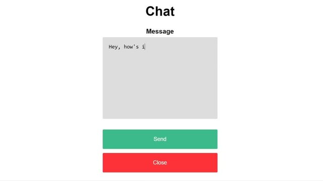 Typing Into Online Chat App and Sending Message on Social Web Page. Device Screen View of Cursor Clicking Send Type IM or DM Online. Viewpoint of Instant or Direct Messaging Website.