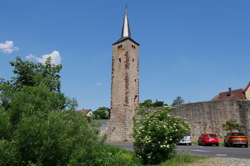 Roter Turm Stadtmauer Karlstadt