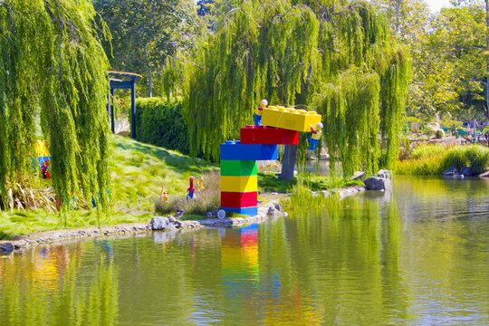 beautiful scene legoland park in san diego, California