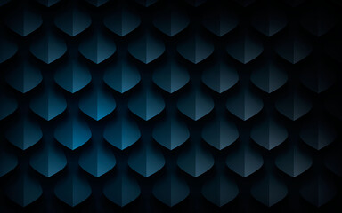 3D texture black background modern pattern