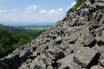 Basaltblockmeer Milseburg Rhön
