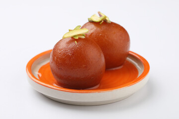 Gulab Jamun Indian Dessert or Sweet Dish
