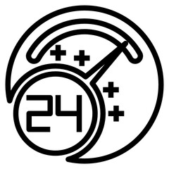 Obraz premium 24 Hour