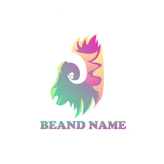 goat logo shaped letter J