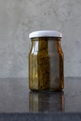 Zhoug. This is a vibrant spicy cilantro sauce native to Yemen. If you like hot chili peppers, cilantro and pesto, you will definitely love this. Has gained popularity in the Middle East.