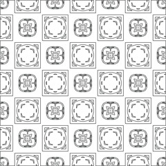 Vector geometric pattern. Repeating elements stylish background abstract ornament for wallpapers and backgrounds. pattern with Black and white color. 