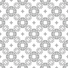 Vector geometric pattern. Repeating elements stylish background abstract ornament for wallpapers and backgrounds. pattern with Black and white color. 