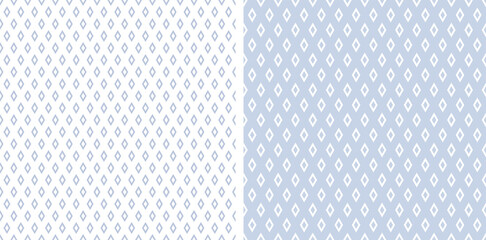 Abstract seamless geometric diamonds patterns.