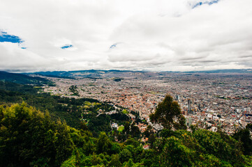 Colombia Bogota City Medellin Cerro monserrate Travels