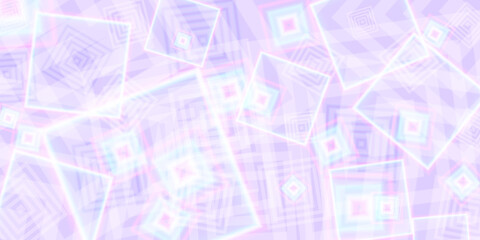 illustration abstract background with squares